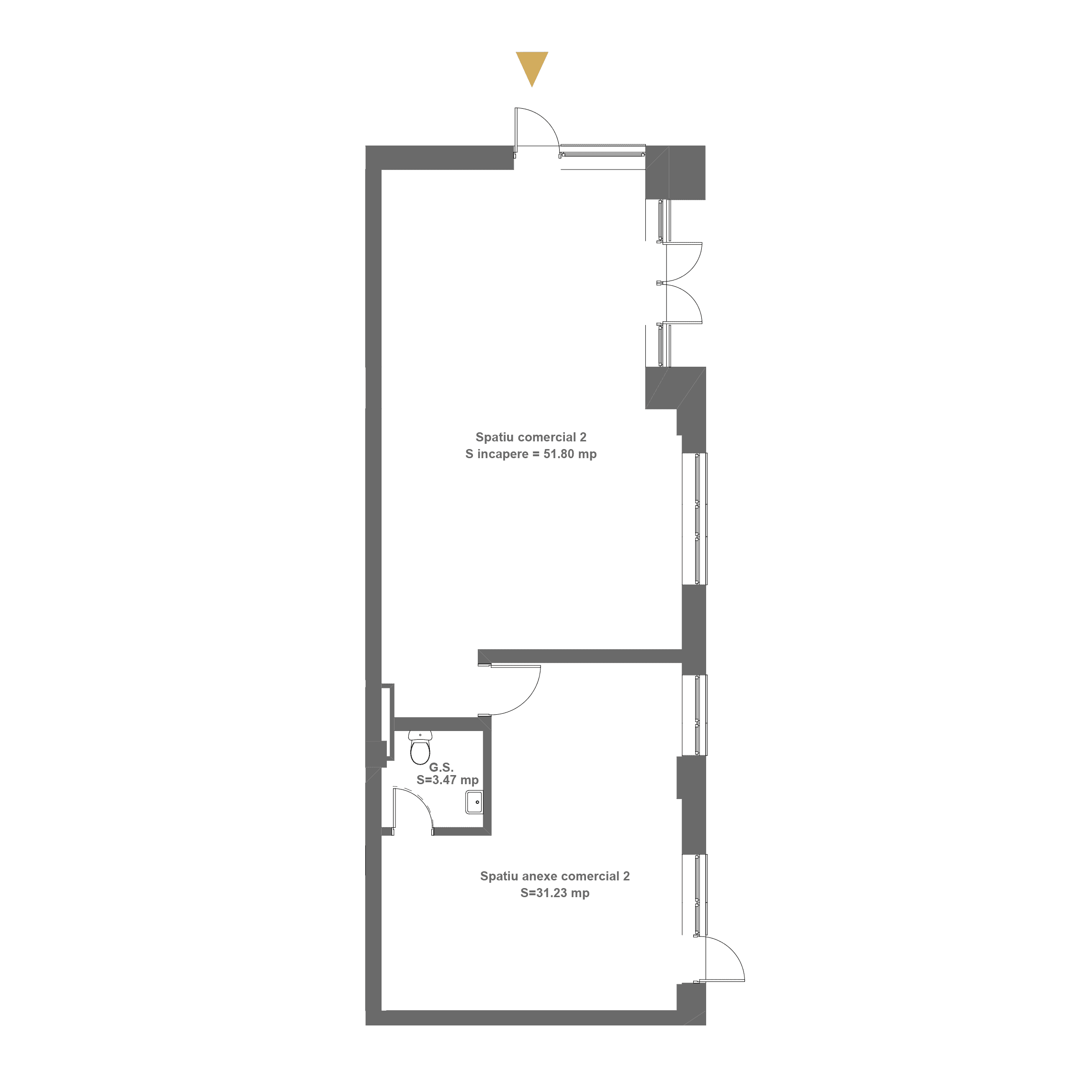Plan apartament G3SP2