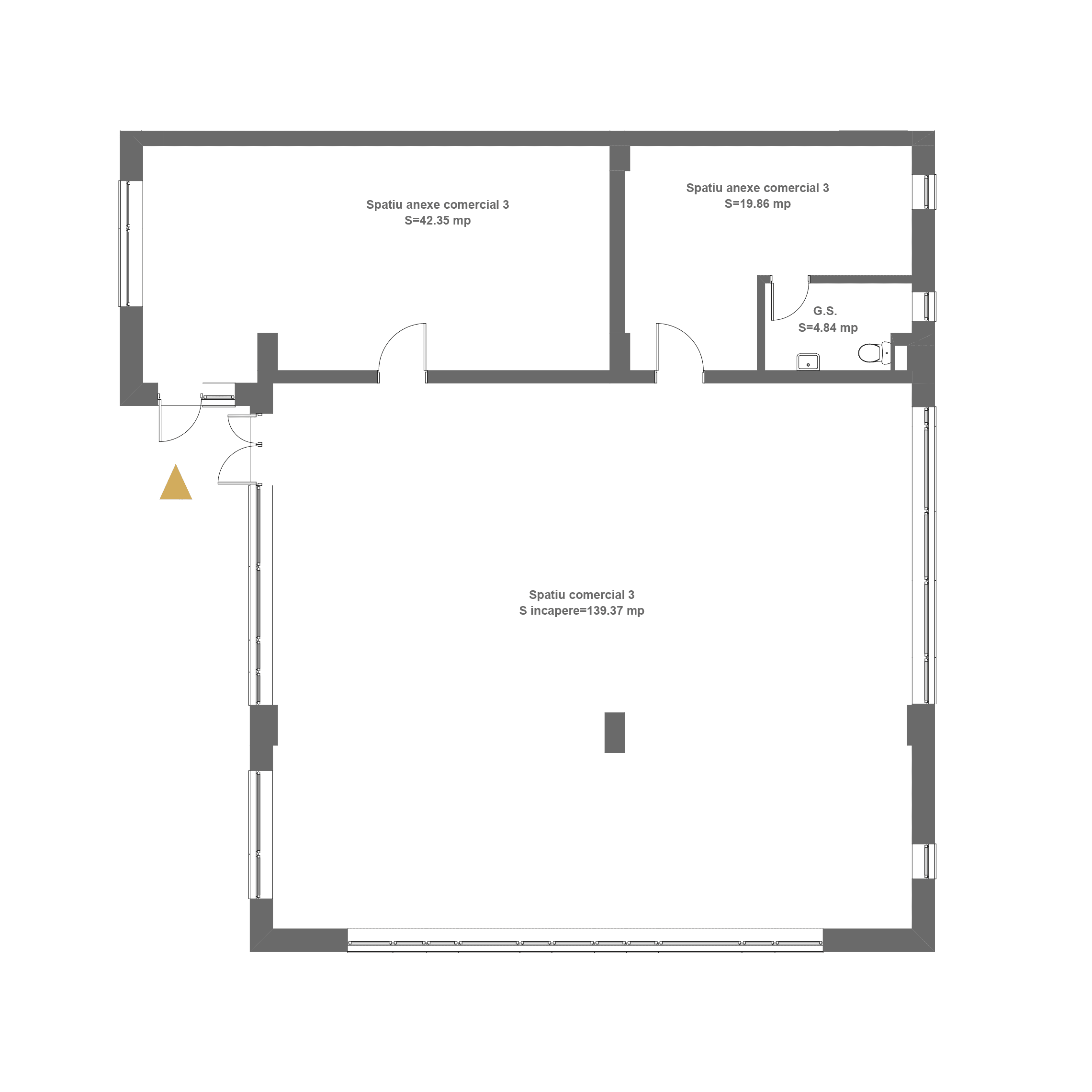 Plan apartament G3SP3